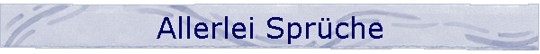 Allerlei Sprche