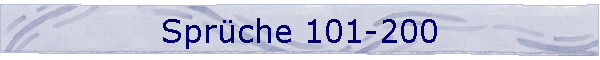 Sprche 101-200